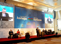 "Azərbaycan 2020: Gələcəyə baxış" mövzusunda beynəlxalq konfrans. Bakı, Azərbaycan, 03 dekabr 2012