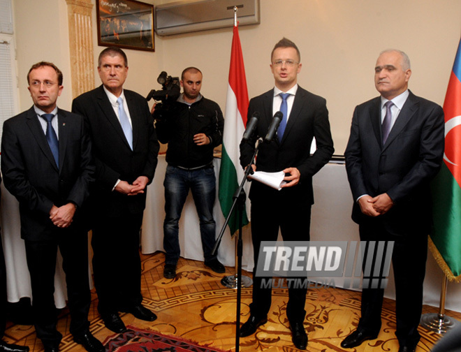 Azerbaijani-Hungarian business forum. Baku, Azerbaijan, Dec.05, 2012