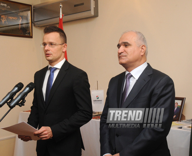 Azerbaijani-Hungarian business forum. Baku, Azerbaijan, Dec.05, 2012