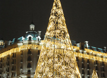 On the New Year Eve. Baku, Azerbaijan, Dec.21, 2012