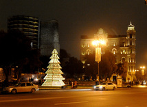 On the New Year Eve. Baku, Azerbaijan, Dec.21, 2012