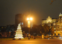 On the New Year Eve. Baku, Azerbaijan, Dec.21, 2012