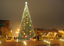 On the New Year Eve. Baku, Azerbaijan, Dec.21, 2012