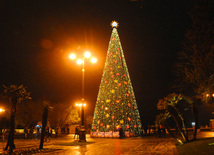 On the New Year Eve. Baku, Azerbaijan, Dec.21, 2012