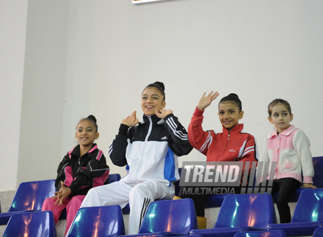 İdman gimnastikası, akrobatika və tamblinq üzrə birgə yarışlar. Bakı, Azərbaycan, 22 dekabr 2012