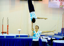 İdman gimnastikası, akrobatika və tamblinq üzrə birgə yarışlar. Bakı, Azərbaycan, 22 dekabr 2012