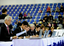 İdman gimnastikası, akrobatika və tamblinq üzrə birgə yarışlar. Bakı, Azərbaycan, 22 dekabr 2012