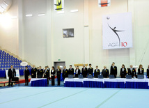 İdman gimnastikası, akrobatika və tamblinq üzrə birgə yarışlar. Bakı, Azərbaycan, 22 dekabr 2012