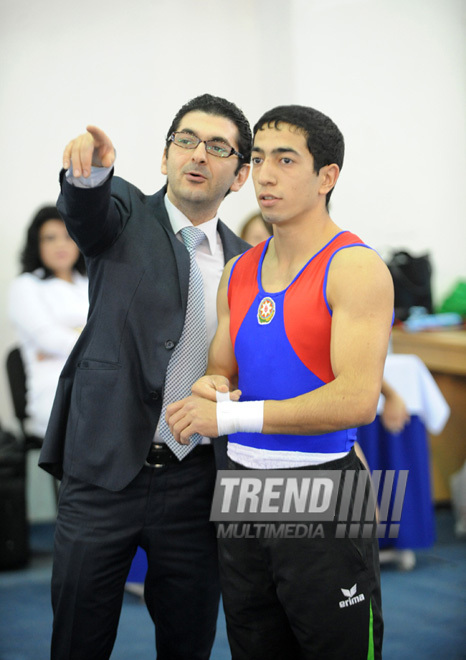 İdman gimnastikası, akrobatika və tamblinq üzrə birgə yarışlar başa çatıb. Bakı, Azərbaycan, 23 dekabr 2012