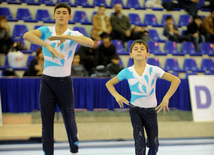 İdman gimnastikası, akrobatika və tamblinq üzrə birgə yarışlar başa çatıb. Bakı, Azərbaycan, 23 dekabr 2012