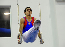 İdman gimnastikası, akrobatika və tamblinq üzrə birgə yarışlar başa çatıb. Bakı, Azərbaycan, 23 dekabr 2012