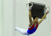 İdman gimnastikası, akrobatika və tamblinq üzrə birgə yarışlar başa çatıb. Bakı, Azərbaycan, 23 dekabr 2012