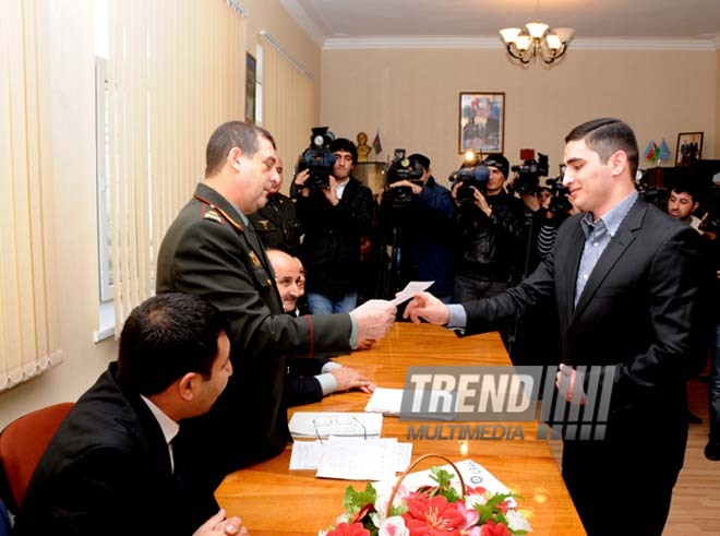 Prisoners pardoned by Azerbaijani President’s decree released. Baku, Azerbaijan, Dec.27, 2012 