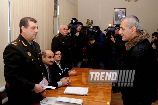 Prisoners pardoned by Azerbaijani President’s decree released. Baku, Azerbaijan, Dec.27, 2012 