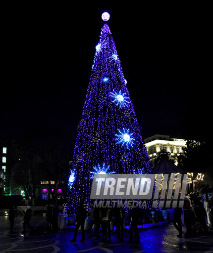 New Year is coming... Baku, Azerbaijan, Dec.31, 2012