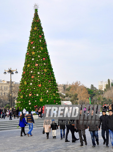 New Year is coming... Baku, Azerbaijan, Dec.31, 2012