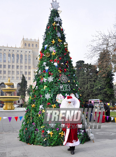 New Year is coming... Baku, Azerbaijan, Dec.31, 2012