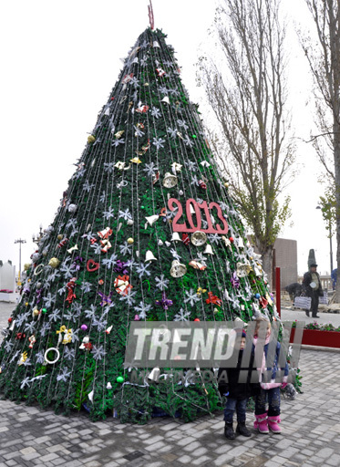 New Year is coming... Baku, Azerbaijan, Dec.31, 2012