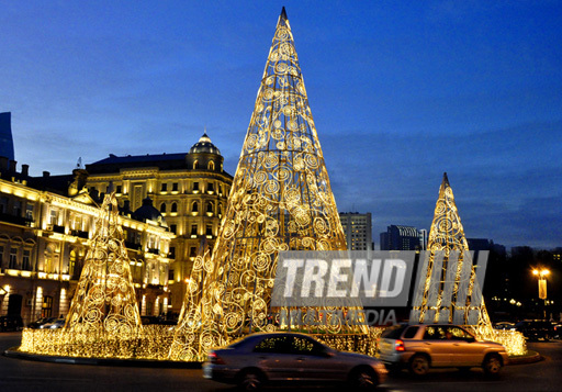 New Year is coming... Baku, Azerbaijan, Dec.31, 2012