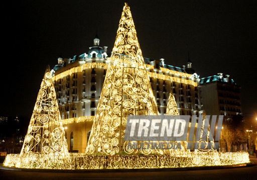 New Year is coming... Baku, Azerbaijan, Dec.31, 2012