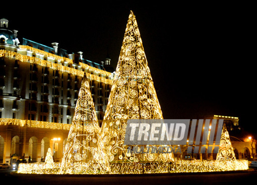 New Year is coming... Baku, Azerbaijan, Dec.31, 2012