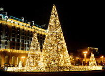 New Year is coming... Baku, Azerbaijan, Dec.31, 2012