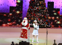 New Year celebrations for children held at Heydar Aliyev Palace. Baku, Azerbaijan, Jan.04, 2013