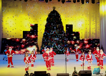 New Year celebrations for children held at Heydar Aliyev Palace. Baku, Azerbaijan, Jan.04, 2013