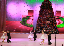 New Year celebrations for children held at Heydar Aliyev Palace. Baku, Azerbaijan, Jan.04, 2013