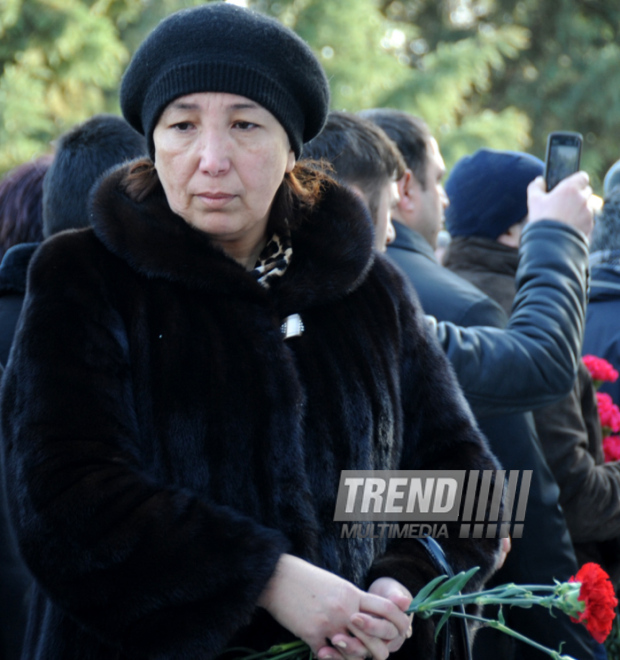 Azerbaijani public honors 20 January tragedy victims’ blessed memory. Baku, Azerbaijan, Jan.20, 2013