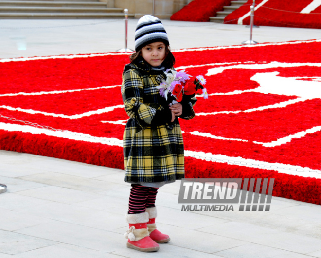 Azerbaijani public honors 20 January tragedy victims’ blessed memory. Baku, Azerbaijan, Jan.20, 2013