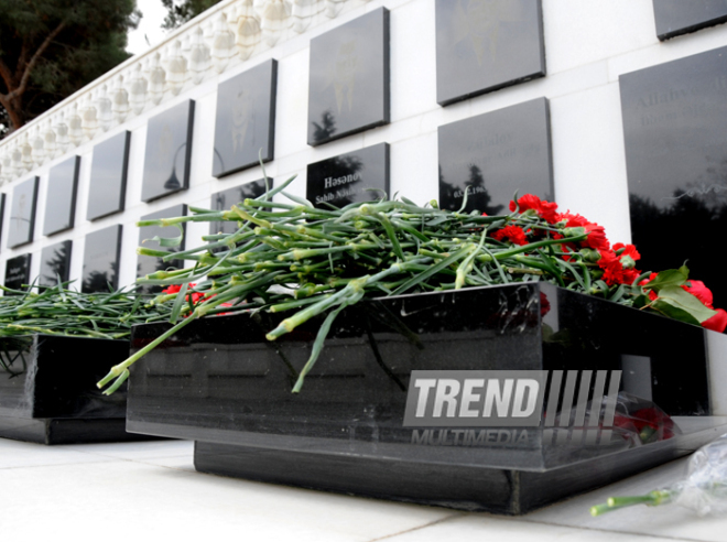 Azerbaijani public honors 20 January tragedy victims’ blessed memory. Baku, Azerbaijan, Jan.20, 2013