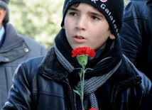 Azerbaijani public honors 20 January tragedy victims’ blessed memory. Baku, Azerbaijan, Jan.20, 2013