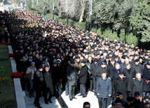 Azerbaijani public honors 20 January tragedy victims’ blessed memory. Baku, Azerbaijan, Jan.20, 2013