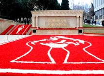 Azerbaijani public honors 20 January tragedy victims’ blessed memory. Baku, Azerbaijan, Jan.20, 2013