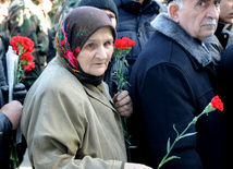 Azerbaijani public honors 20 January tragedy victims’ blessed memory. Baku, Azerbaijan, Jan.20, 2013