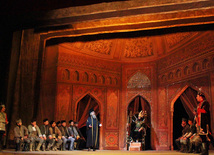 Premiere of "Asli and Kerem" opera by Azerbaijani outstanding composer Uzeyir Hajibeyov held in the Azerbaijan State Academic Opera and Ballet Theatre. Baku, Azerbaijan, Jan.23, 2013