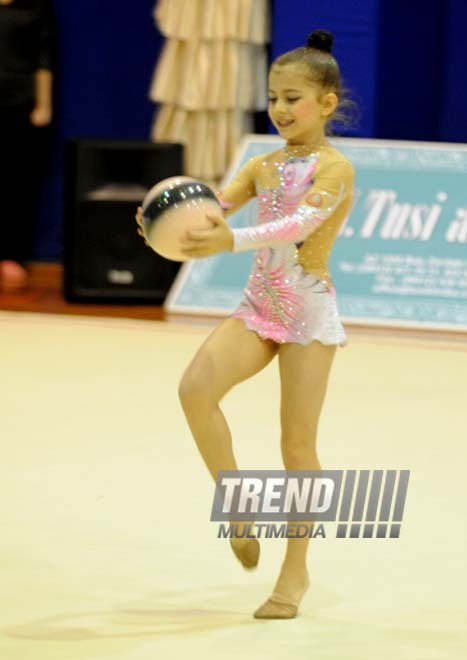 Bədii gimnastika üzrə 20-ci Bakı birinciliyi. Bakı, Azərbaycan, 01 fevral 2013