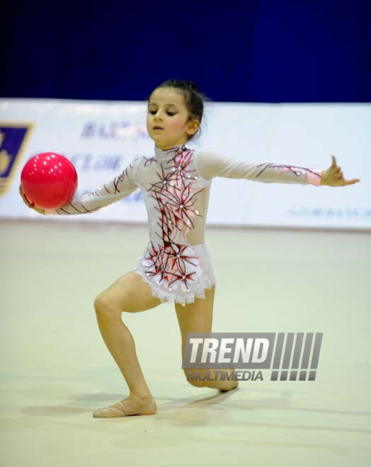 Bədii gimnastika üzrə 20-ci Bakı birinciliyi. Bakı, Azərbaycan, 01 fevral 2013