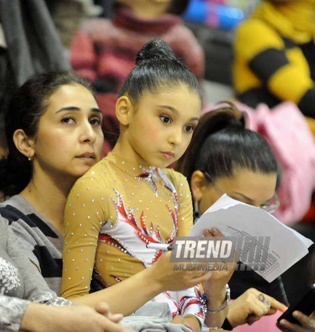 Bədii gimnastika üzrə 20-ci Bakı birinciliyi. Bakı, Azərbaycan, 01 fevral 2013