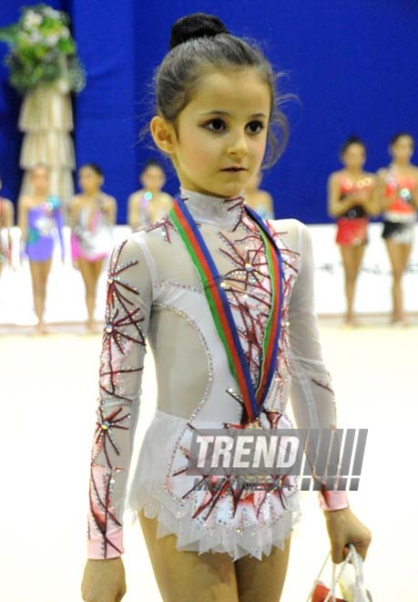 Bədii gimnastika üzrə 20-ci Bakı birinciliyi. Bakı, Azərbaycan, 01 fevral 2013