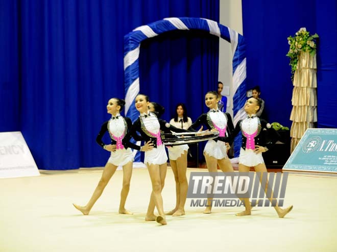 Bədii gimnastika üzrə 20-ci Bakı birinciliyi. Bakı, Azərbaycan, 01 fevral 2013