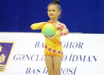 Bədii gimnastika üzrə 20-ci Bakı birinciliyi. Bakı, Azərbaycan, 01 fevral 2013