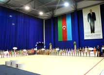 Bədii gimnastika üzrə 20-ci Bakı birinciliyi. Bakı, Azərbaycan, 01 fevral 2013