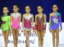 Bədii gimnastika üzrə 20-ci Bakı birinciliyi. Bakı, Azərbaycan, 01 fevral 2013