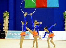 Bədii gimnastika üzrə 20-ci Bakı birinciliyi. Bakı, Azərbaycan, 01 fevral 2013