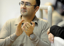 Второй день соревнований ХХ первенства Баку по художественной гимнастике. Баку, Азербайджан, 02 февраля 2013 г.