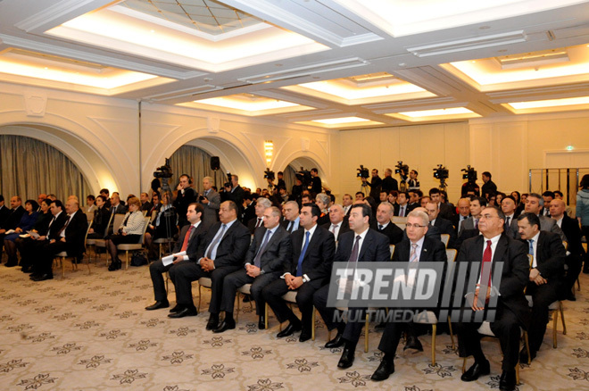 The conference on "National Leader Heydar Aliyev-90”. Baku, Azerbaijan, Feb.21, 2013