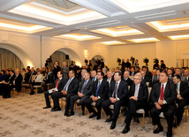 The conference on "National Leader Heydar Aliyev-90”. Baku, Azerbaijan, Feb.21, 2013