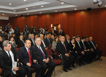 An event in Turkish Embassy in Baku in connection with 21st anniversary of Khojaly tragedy. Azerbaijan, Feb.22, 2013